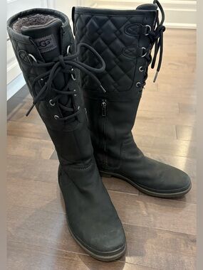 UGG Waterproof Elsa Quilted Boots
